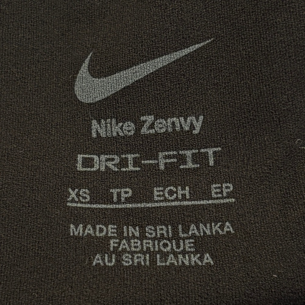 NWOT NIKE Zenvy Rib Dri-Fit Sports Bra Black Women Size XS Active Workout Gym - Picture 4 of 11